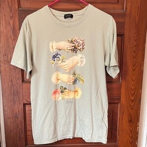 Undercover Sage Floral Graphic Tee